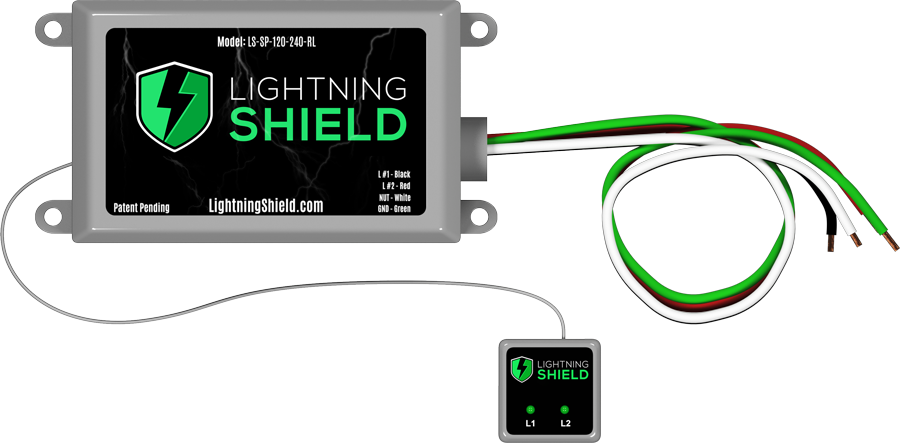 Lightning Shield Concealed Model Lighting Surge Protection
